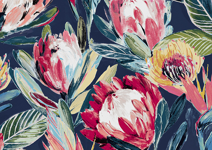 Ophelia, Midnight - Made to Measure Curtains - Image 9